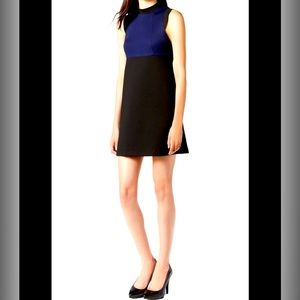 BCBGeneration Mock Neck Shift Dress Size M